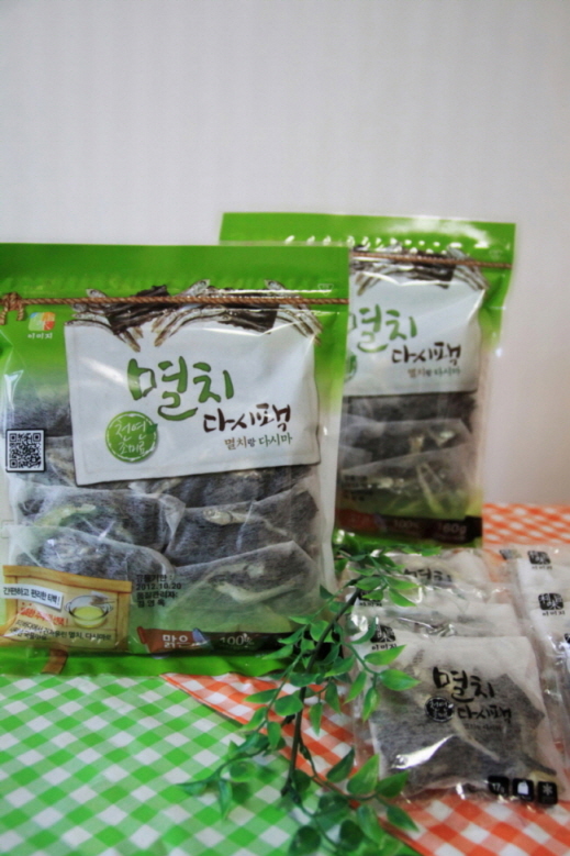 Anchovy dashi pack Made in Korea